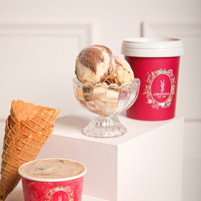 Bailey's & Chocolate Swirl Ice cream