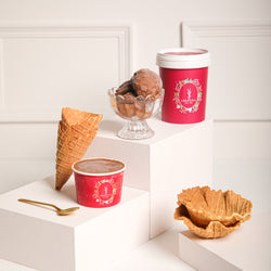 Belgian chocolate ice cream