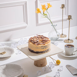 Mango & Chocolate Ice Cream Cake