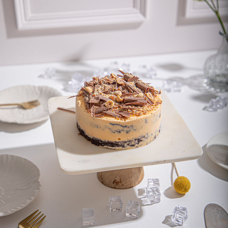 Mango & Chocolate Ice Cream Cake