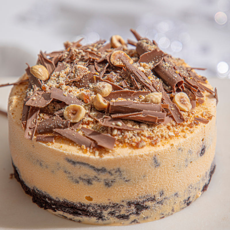 Mango & Chocolate Ice Cream Cake