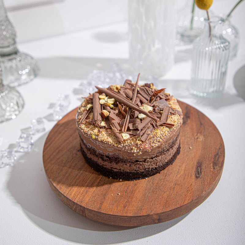 Belgian Chocolate & Raspberry Ice Cream Cake