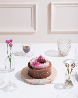 Belgian Chocolate & Raspberry Entremet