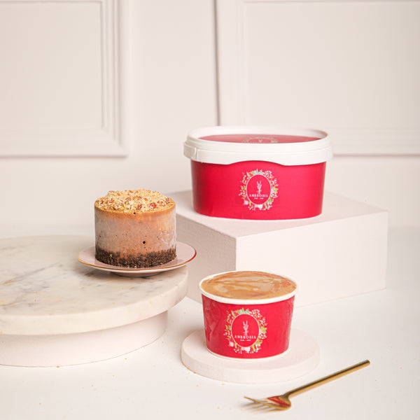 Coffee Toffee Ice Cream Cake Tub