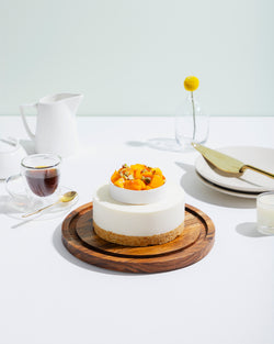 Cold Mango Cheesecake