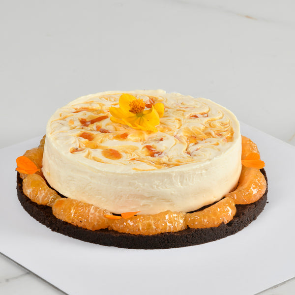 ORANGE COLD CHEESECAKE