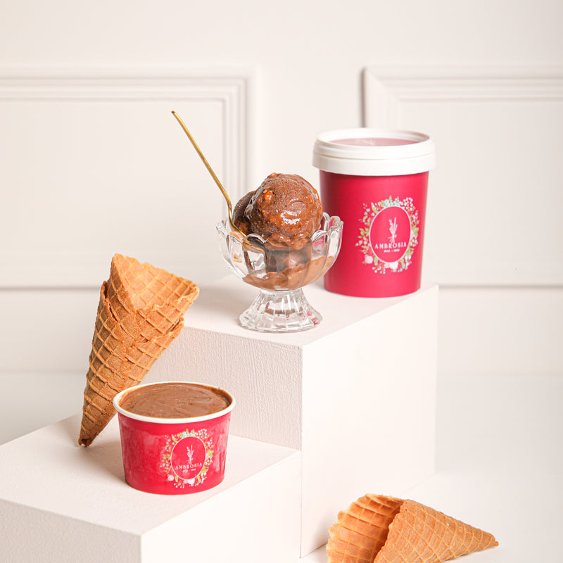 Dark Chocolate & Sea Salt Crunch Ice Cream