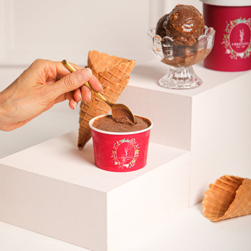 Dark Chocolate & Sea Salt Crunch Ice Cream
