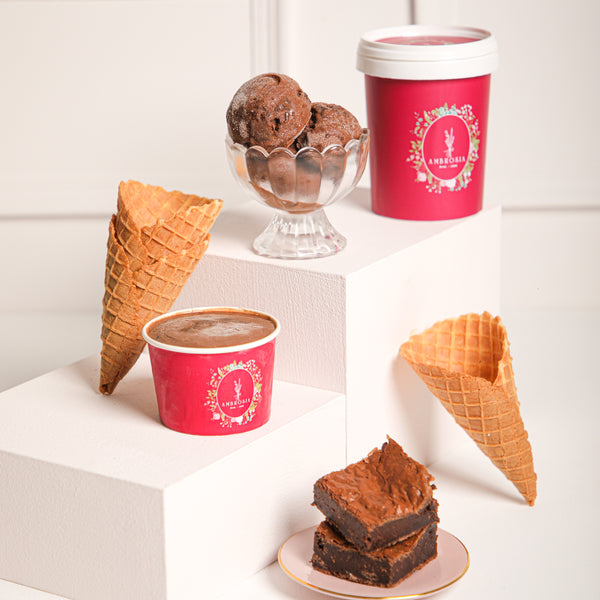 Fudge Brownie Ice Cream