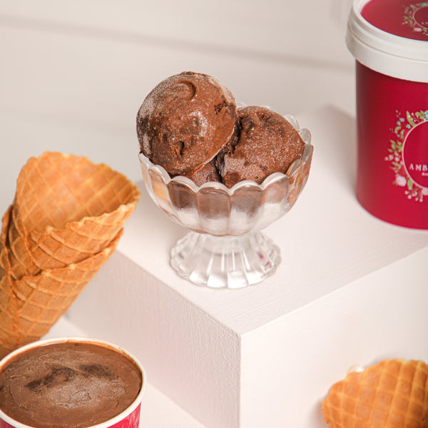 Fudge Brownie Ice Cream