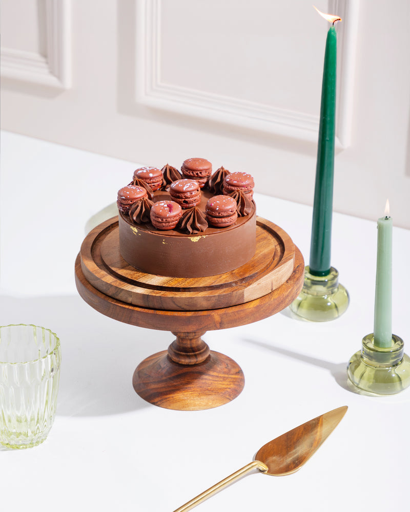 Belgian Chocolate Fudge Cake (Eggs)