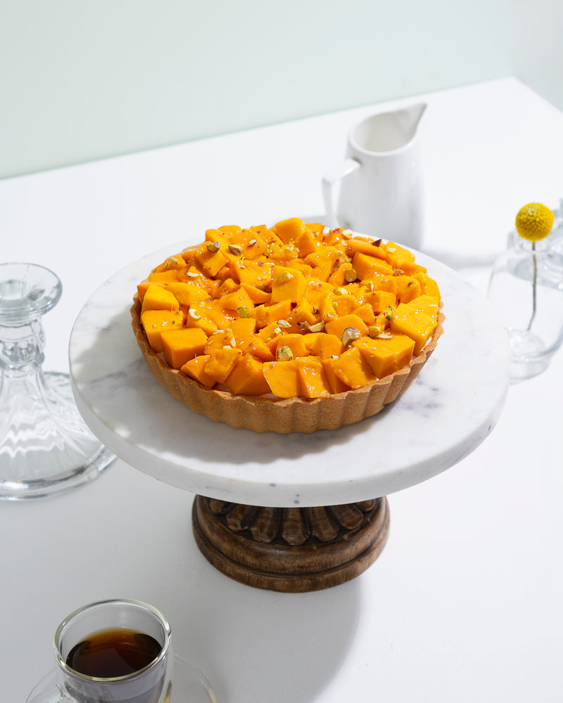 Mango & Vanilla Tart