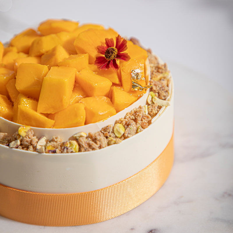 Mango Vanilla Entremet