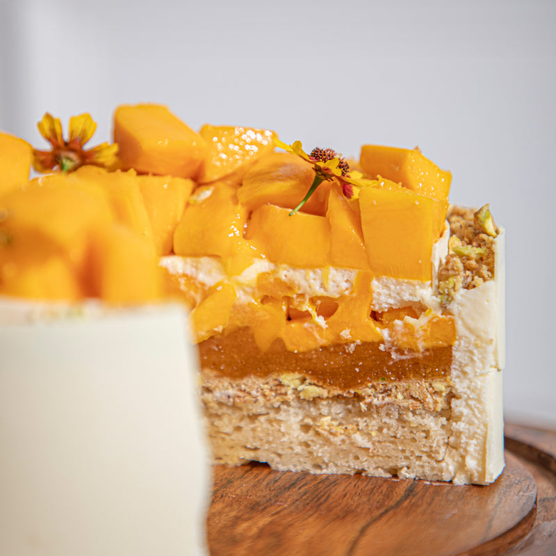 Mango Vanilla Entremet
