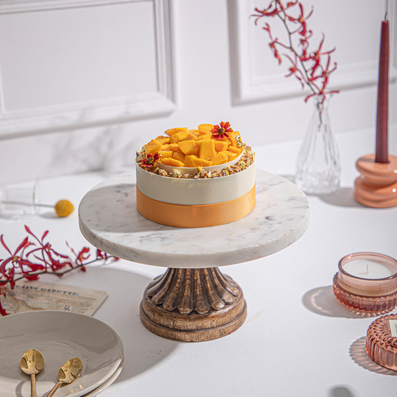 Mango Vanilla Entremet