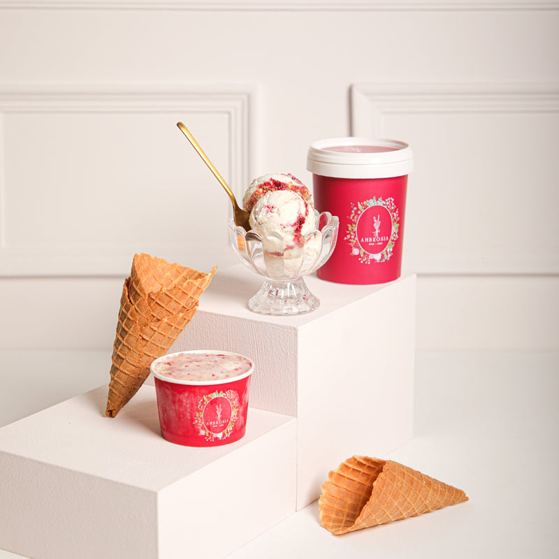 Raspberry Cheesecake Ice Cream