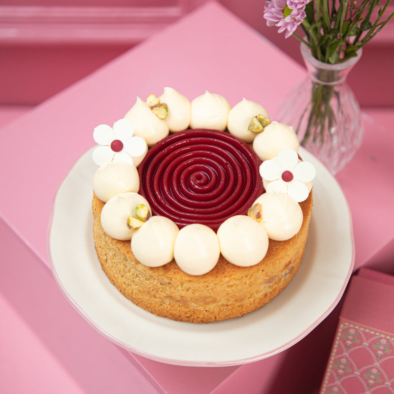 Almond & Berry Frosted Tea Cake Box