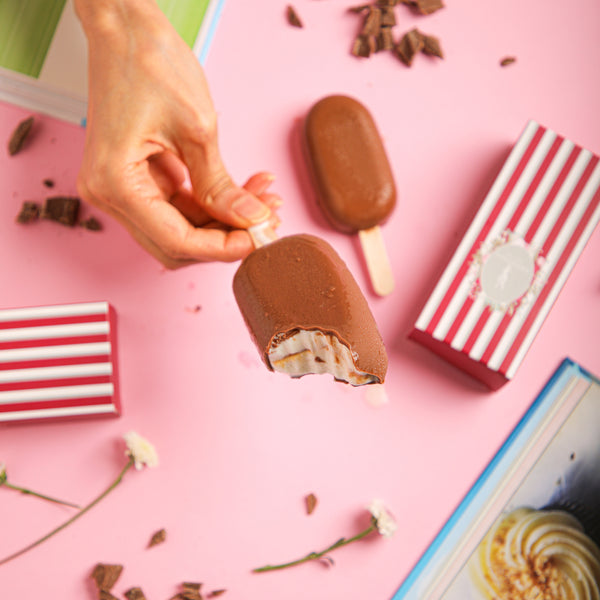 Vanilla & Salted Caramel Ice Cream Bar