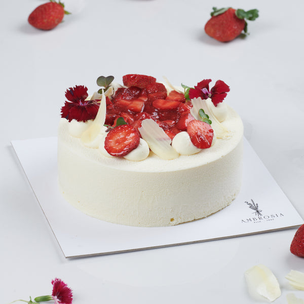 VANILLA & STRAWBERRY ENTREMET