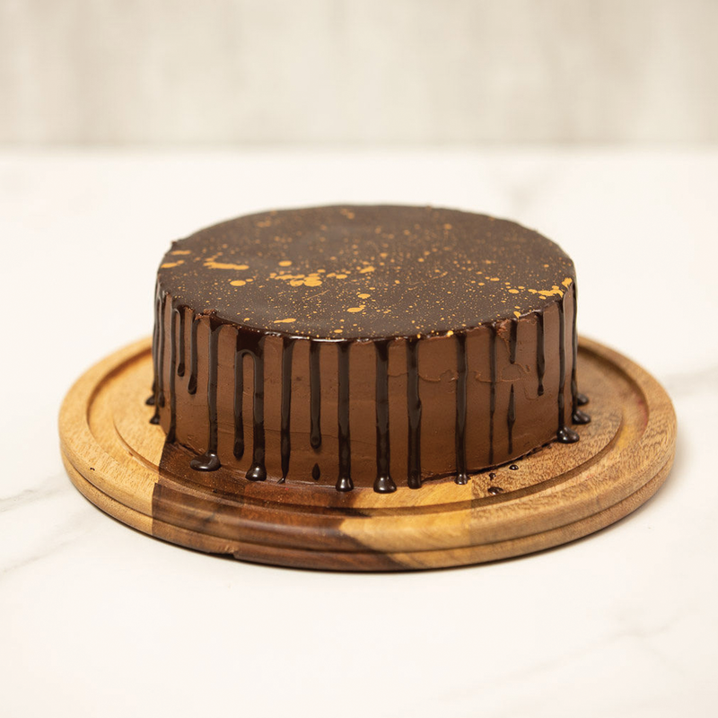 Belgian Chocolate & Coffee Fudge Cake