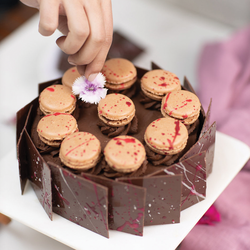 Belgian Chocolate Fudge Cake (Vegan)