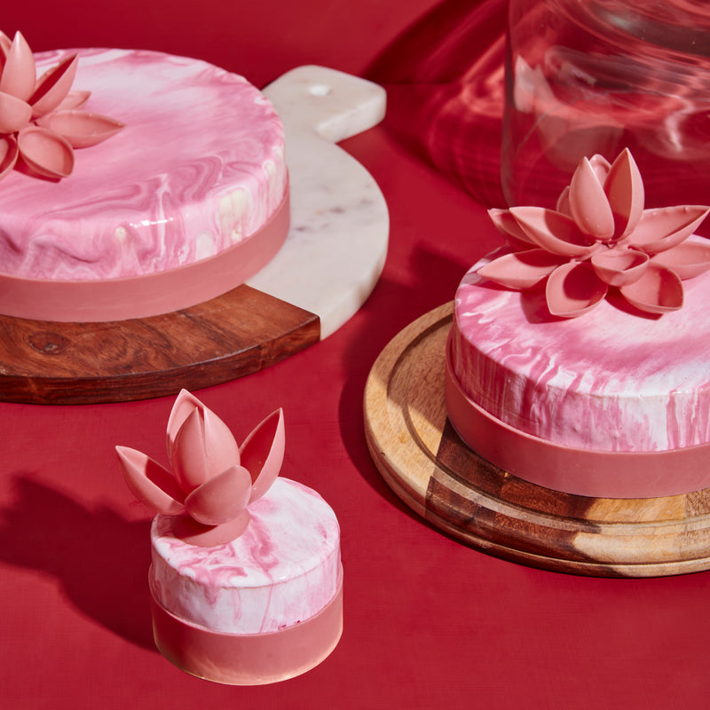 STRAWBERRY CUSTARD ENTREMET