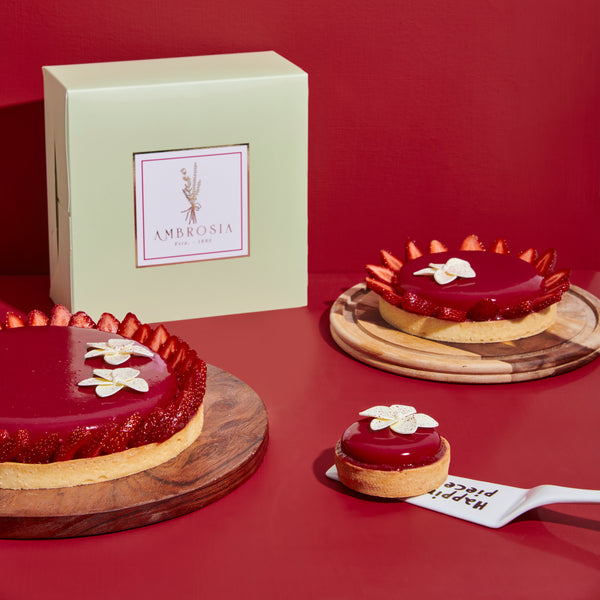 STRAWBERRY CUSTARD TART