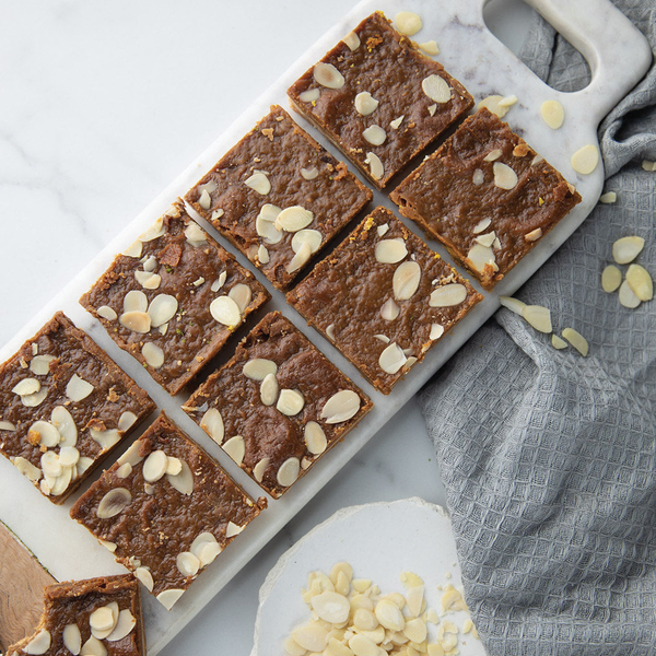 Toffee & Almond Squares