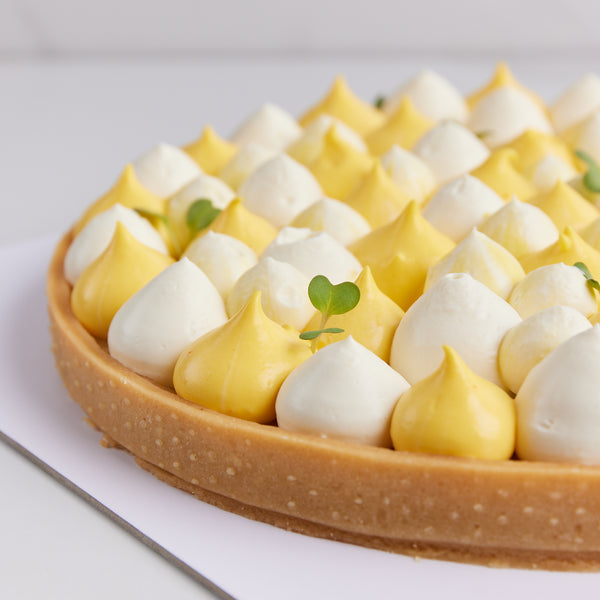 Baked Lemon Curd Tart