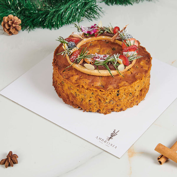 Traditional Christmas cake