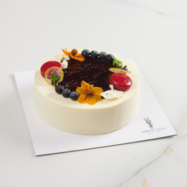 Lemon & Berry entremet